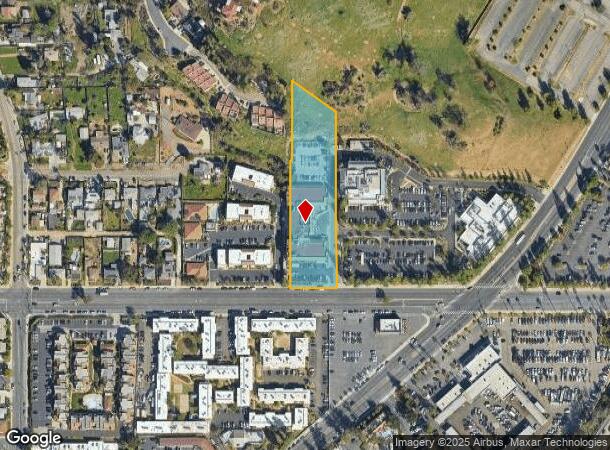  1580 Broadway, El Cajon, CA Parcel Map