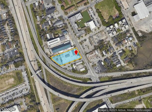 645 Meeting St, Charleston, SC Parcel Map