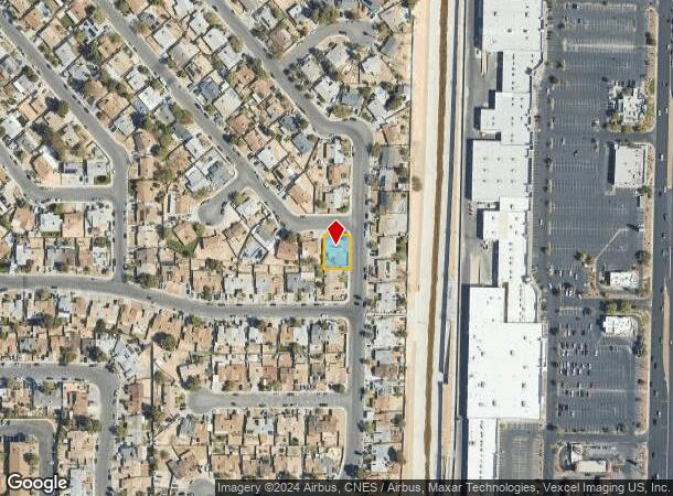  40 Montello Ave, Las Vegas, NV Parcel Map