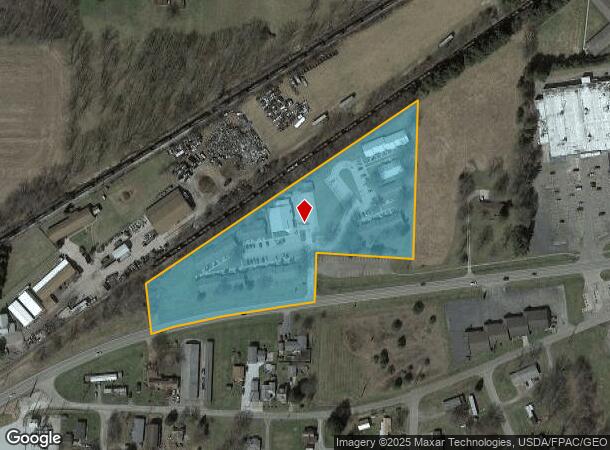  1200 Valley St, Minerva, OH Parcel Map