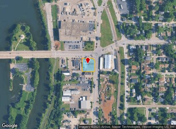 674 N Broadway, Aurora, IL Parcel Map
