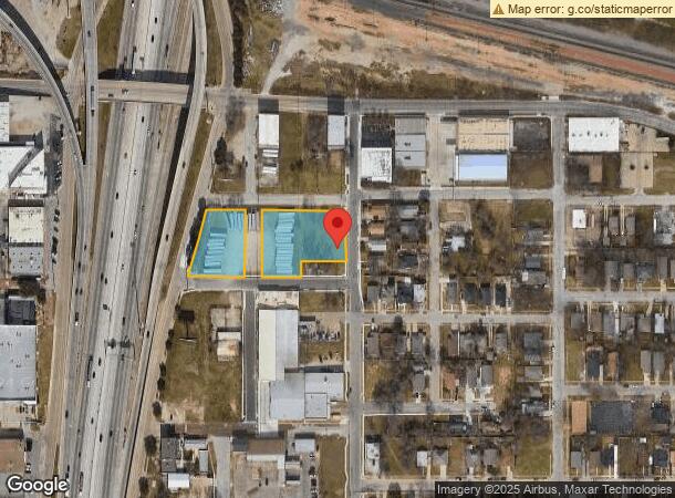  817 E Broadway Ave, Fort Worth, TX Parcel Map