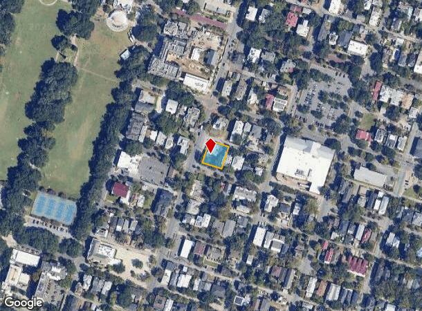 820 Abercorn St, Savannah, GA Parcel Map