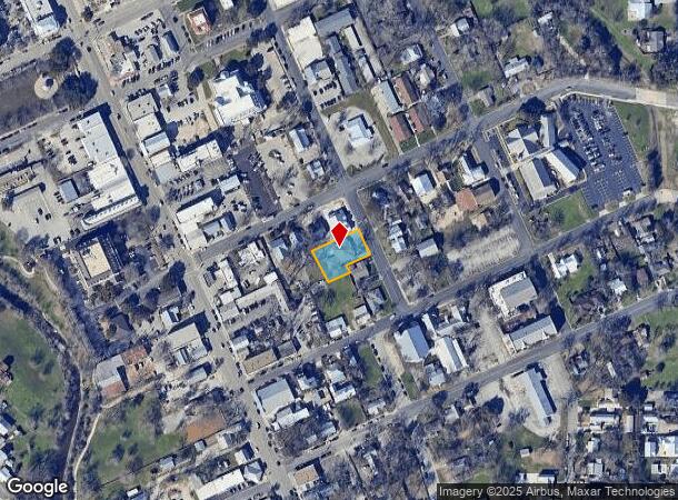 206 S Saunders St, Boerne, TX Parcel Map