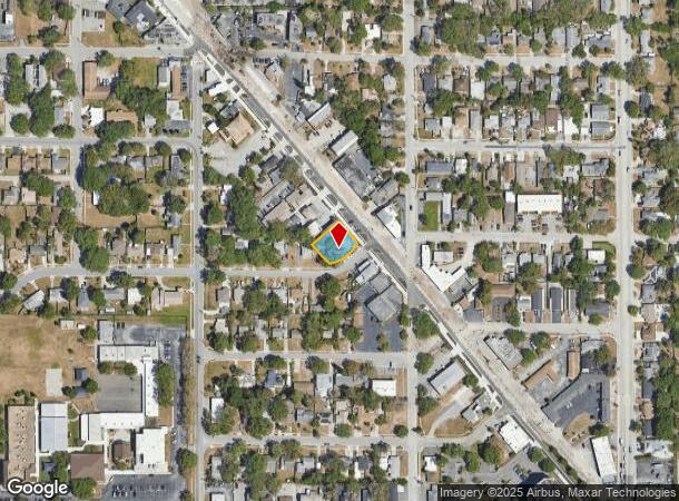  1451 Gulf To Bay Blvd, Clearwater, FL Parcel Map