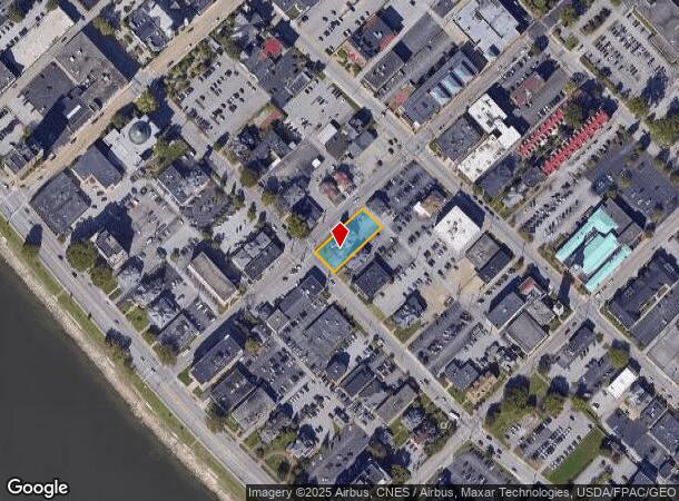 1202 Virginia St E, Charleston, WV Parcel Map