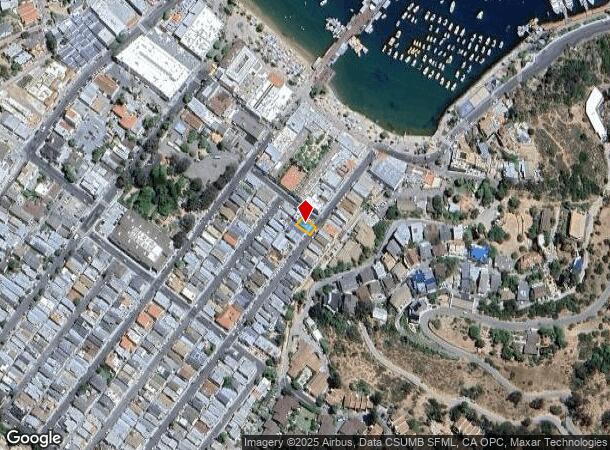 201 Claressa Ave, Avalon, CA Parcel Map