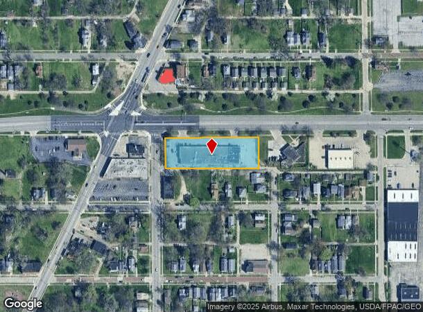 1341 Dorr St, Toledo, OH Parcel Map