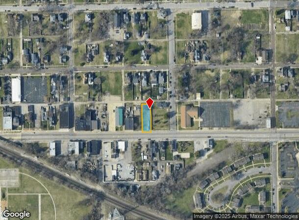  1109 W Western Ave, South Bend, IN Parcel Map