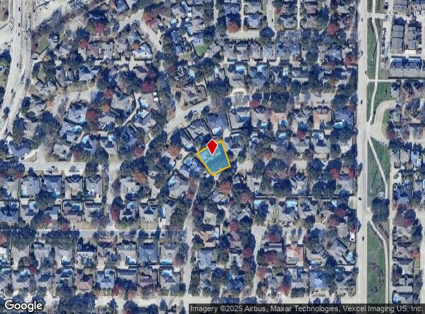  17207 Graystone Dr, Dallas, TX Parcel Map