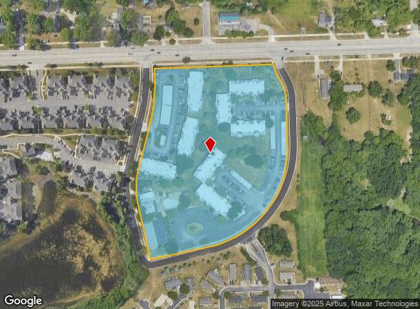 860 E Walton Blvd, Pontiac, MI Parcel Map