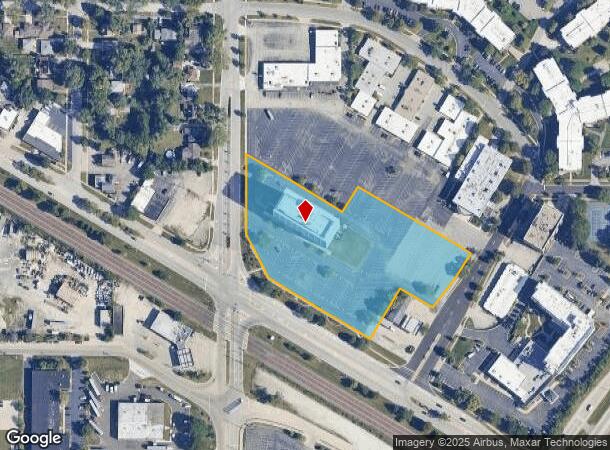  800 E Northwest Hwy, Palatine, IL Parcel Map