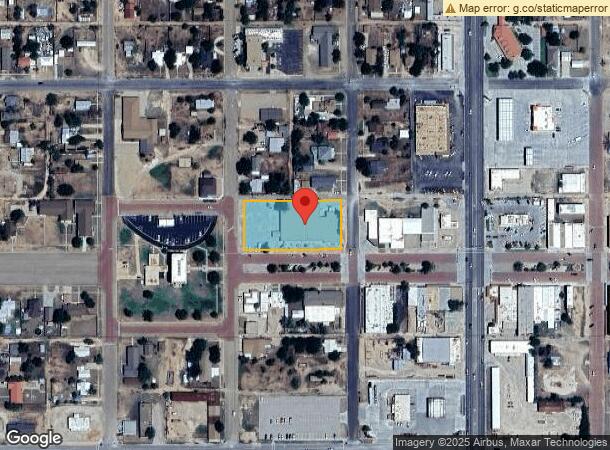  202-216 W Main St, Post, TX Parcel Map