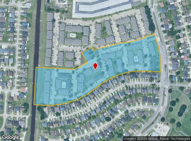  520 Wall Blvd, Gretna, LA Parcel Map