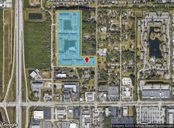  233 Shetland Ln, West Melbourne, FL Parcel Map