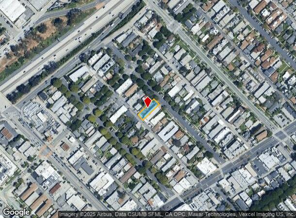 1824 10Th St, Santa Monica, CA Parcel Map