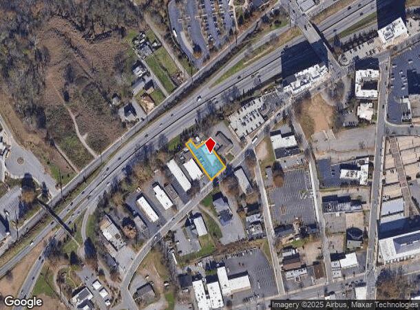  223 Haywood St, Asheville, NC Parcel Map