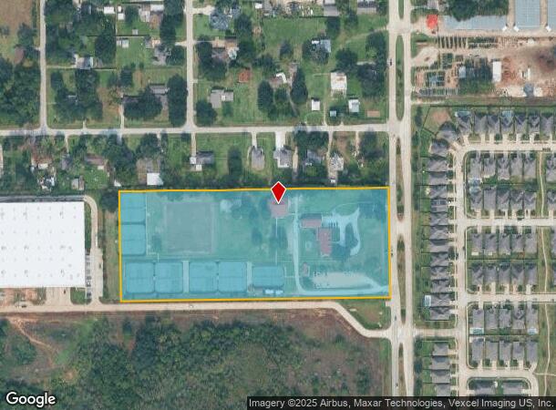  15719 Mueschke Rd, Cypress, TX Parcel Map