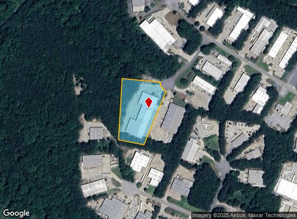 607 Bell Park Cir, Woodstock, GA Parcel Map