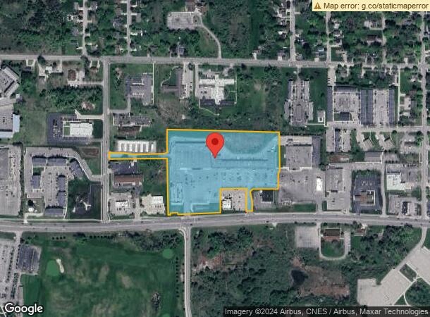  710 Perry Ave, Big Rapids, MI Parcel Map