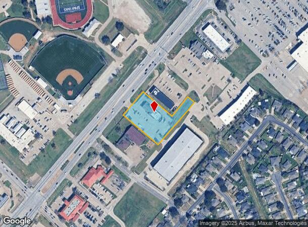  1085 Sw Wilshire Blvd, Burleson, TX Parcel Map