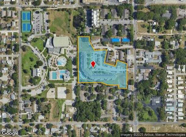 6715 Congress St, New Port Richey, FL Parcel Map