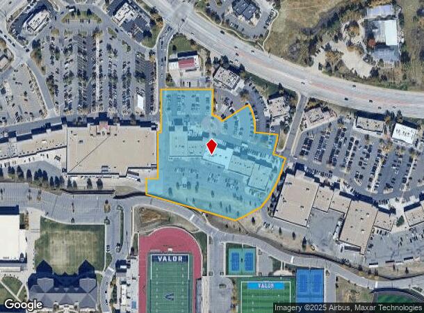9567 S University Blvd, Highlands Ranch, CO Parcel Map