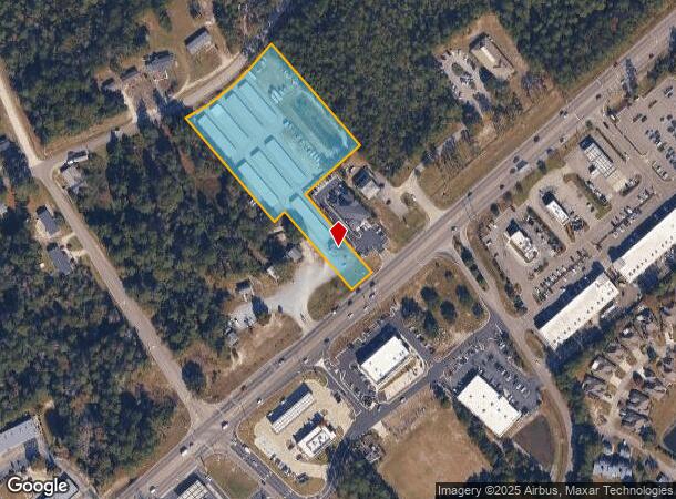 17077 Us Highway 17, Hampstead, NC Parcel Map