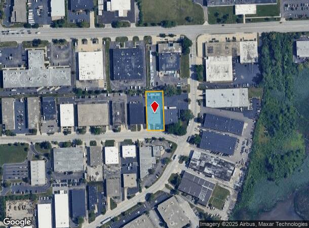 1410 W Bernard Dr, Addison, IL Parcel Map