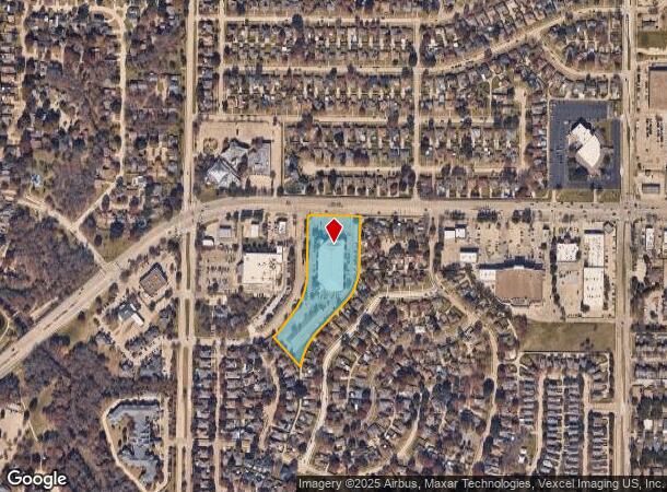 1001 Cross Timbers Rd, Flower Mound, TX Parcel Map