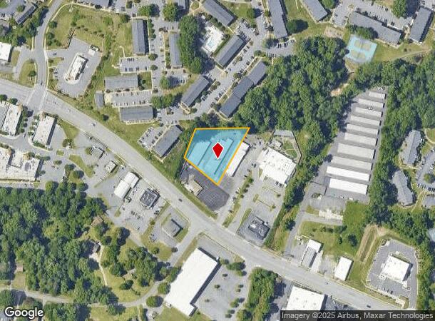 4889 Country Club Rd, Winston Salem, NC Parcel Map