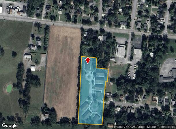 College St W, Fayetteville, TN Parcel Map