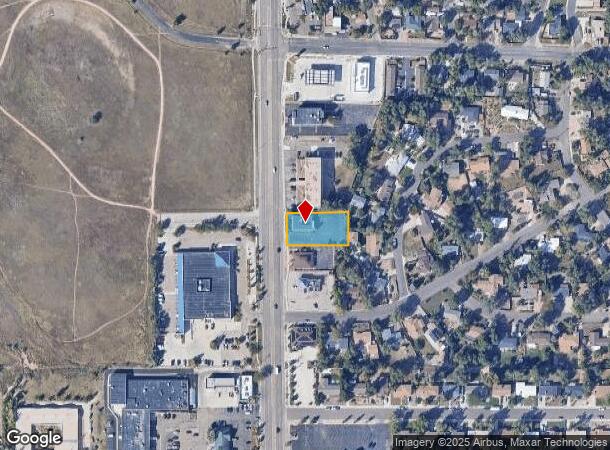  1539 S 8Th St, Colorado Springs, CO Parcel Map