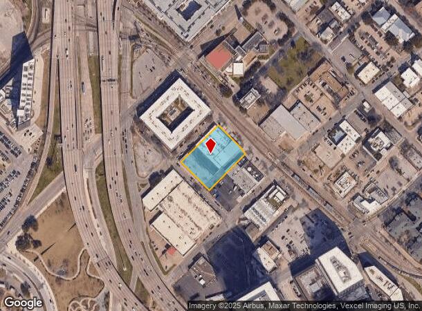 615 N Good Latimer Expy, Dallas, TX Parcel Map