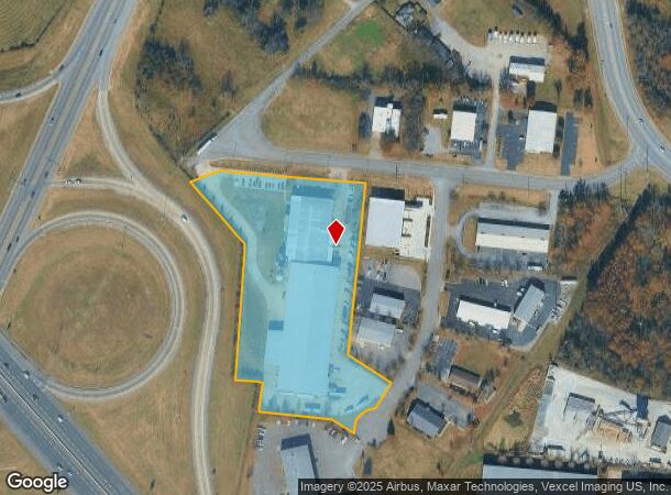  1133 Samsonite Blvd, Murfreesboro, TN Parcel Map