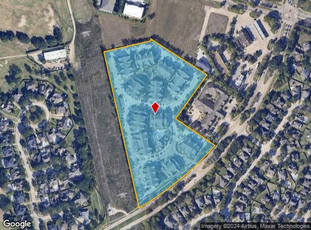  3306 S Fry Rd, Katy, TX Parcel Map