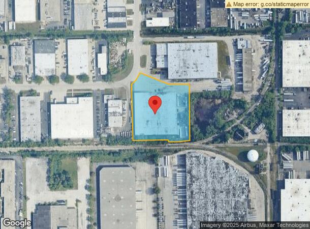  830 Fairway Dr, Bensenville, IL Parcel Map