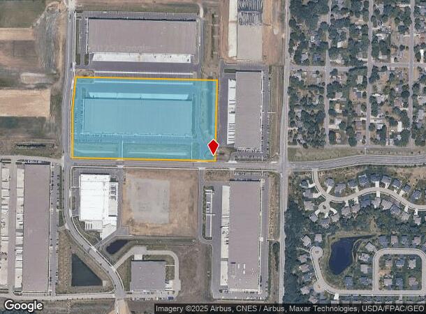 8100 Oxbow Creek Dr N, Minneapolis, MN Parcel Map