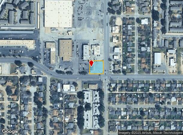  2610 Barrow St, Abilene, TX Parcel Map