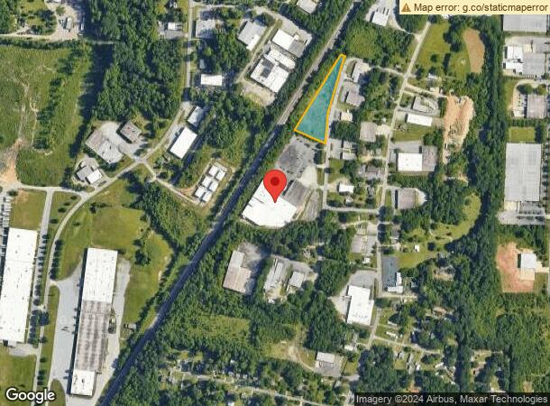  214 Berkley St, High Point, NC Parcel Map