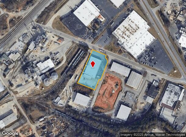  988 Chestnut St Se, Gainesville, GA Parcel Map