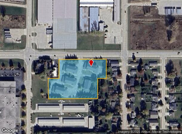 2401 Dewey St, Manitowoc, WI Parcel Map