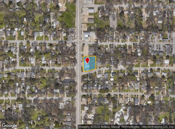  1820 N Beach St, Haltom City, TX Parcel Map