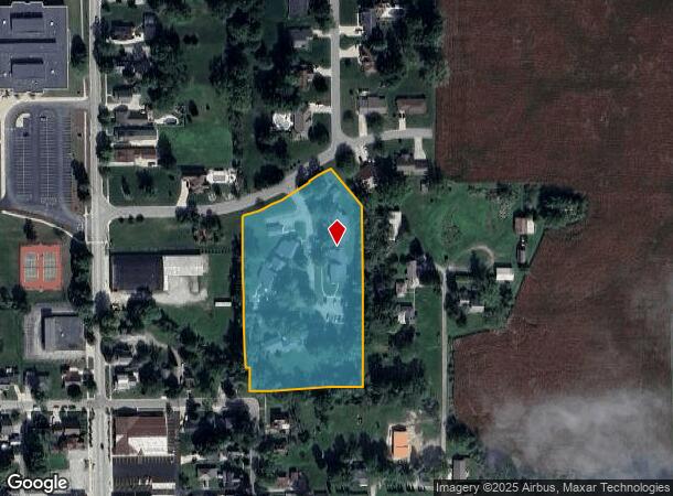 Crabtree Ct, Nappanee, IN Parcel Map