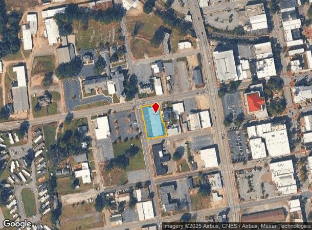  219 W Whitner St, Anderson, SC Parcel Map