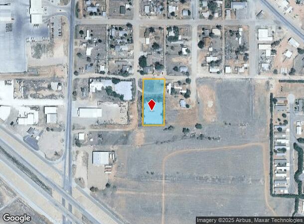 Avenue F, Shallowater, TX Parcel Map