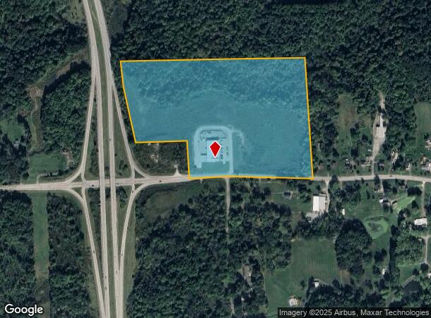  3905 New Castle Rd, Pulaski, PA Parcel Map