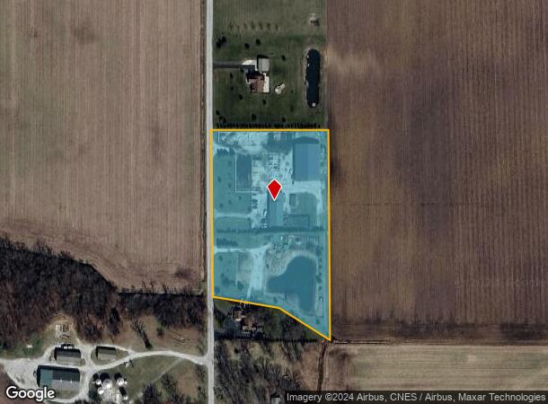  13335 N 600 W, Demotte, IN Parcel Map