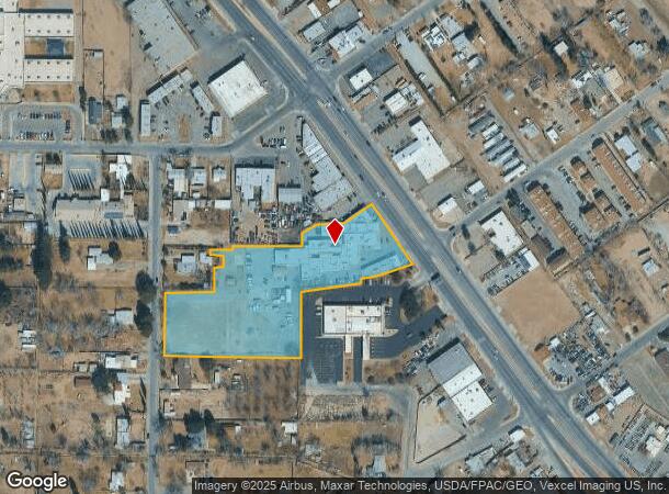  7722 N Loop Dr, El Paso, TX Parcel Map