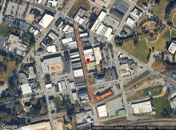  215 Trade St, Greer, SC Parcel Map